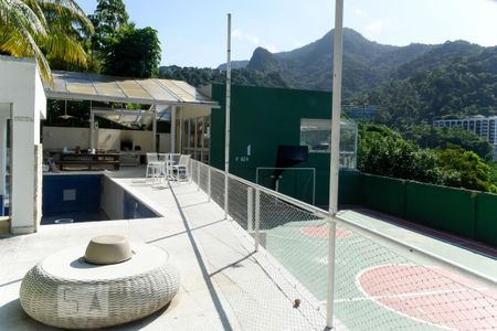 Área externa - primeiro pavimento de casa de condomínio para alugar com 6 quartos, 999m² em Gávea, Rio de Janeiro