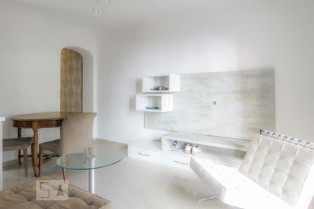 Sala  de apartamento para alugar com 1 quarto, 74m² em Itaim Bibi, São Paulo