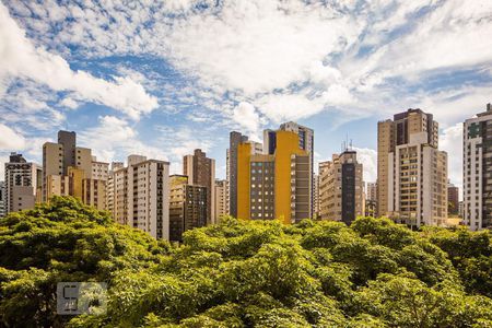 Vista Varanda de apartamento para alugar com 1 quarto, 50m² em Lourdes, Belo Horizonte