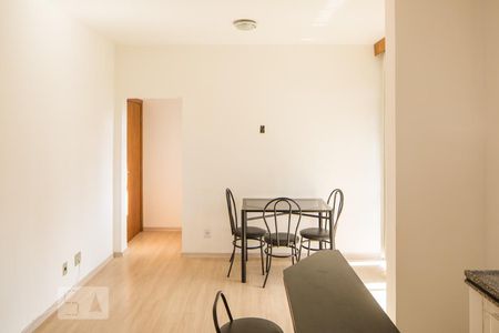 Sala de apartamento para alugar com 1 quarto, 50m² em Lourdes, Belo Horizonte