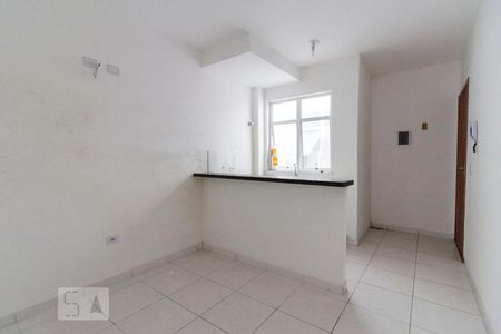 Sala e Cozinha  de apartamento para alugar com 1 quarto, 30m² em Alto da Mooca, São Paulo
