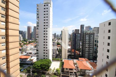 Vista da Varanda de apartamento à venda com 2 quartos, 75m² em Vila Nova Conceição, São Paulo