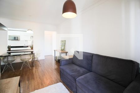 Sala de apartamento à venda com 2 quartos, 75m² em Vila Nova Conceição, São Paulo