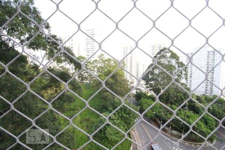 Vista da varanda de kitnet/studio à venda com 1 quarto, 38m² em Vila Andrade, São Paulo