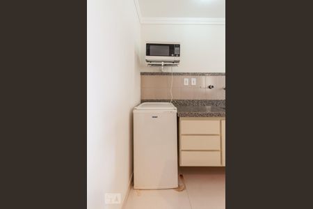 Apartamento à venda com 47m², 1 quarto e 1 vagaCozinha - Microondas e geladeira