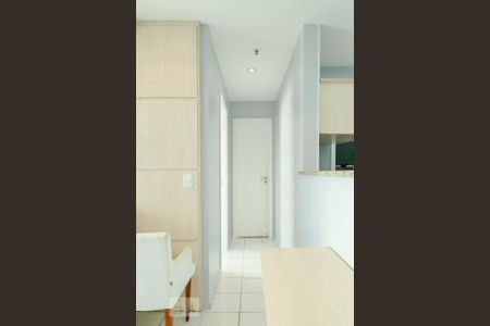 Sala - Corredor de apartamento para alugar com 1 quarto, 45m² em Botafogo, Rio de Janeiro