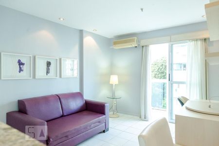 Sala de apartamento para alugar com 1 quarto, 45m² em Botafogo, Rio de Janeiro