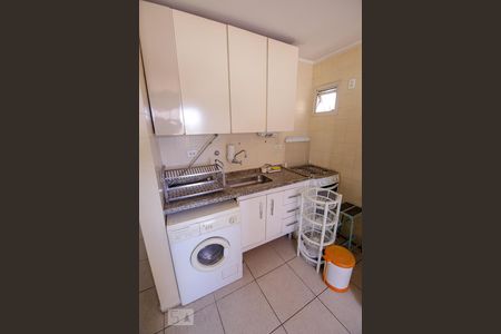 Cozinha de apartamento para alugar com 1 quarto, 35m² em Campos Elíseos, São Paulo