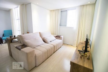 Sala de apartamento à venda com 3 quartos, 74m² em Jardim, Santo André