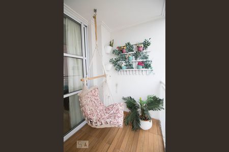 Sacada de apartamento à venda com 3 quartos, 74m² em Jardim, Santo André