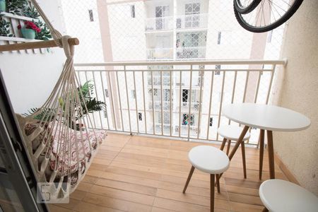 Sacada de apartamento à venda com 3 quartos, 74m² em Jardim, Santo André