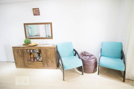 Sala de apartamento à venda com 3 quartos, 74m² em Jardim, Santo André