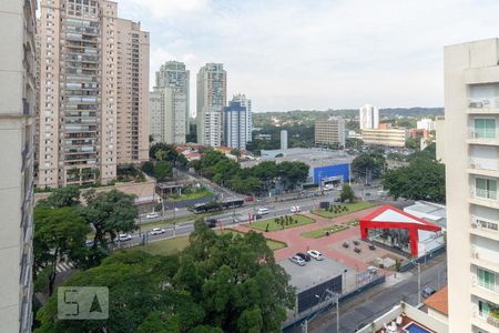 Vista - Sala de apartamento para alugar com 3 quartos, 123m² em Jardim das Acácias, São Paulo