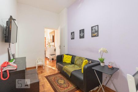 Sala de apartamento à venda com 1 quarto, 49m² em Centro, Rio de Janeiro