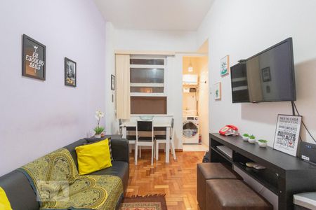 Sala de apartamento à venda com 1 quarto, 49m² em Centro, Rio de Janeiro