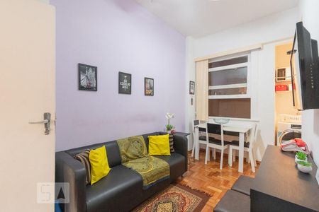 Sala de apartamento à venda com 1 quarto, 49m² em Centro, Rio de Janeiro