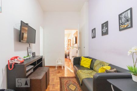 Sala de apartamento à venda com 1 quarto, 49m² em Centro, Rio de Janeiro