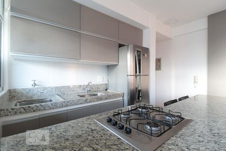Cozinha de apartamento para alugar com 1 quarto, 42m² em Lourdes, Belo Horizonte