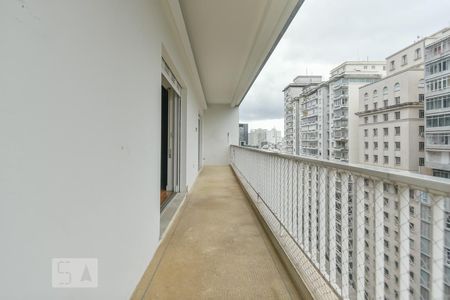 Sacada de apartamento à venda com 3 quartos, 391m² em República, São Paulo