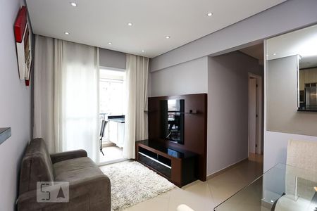 Sala de apartamento para alugar com 2 quartos, 51m² em Parque Reboucas, São Paulo