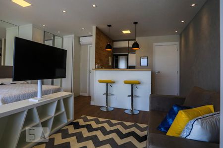 Sala TV de apartamento para alugar com 1 quarto, 40m² em Sumarezinho, São Paulo