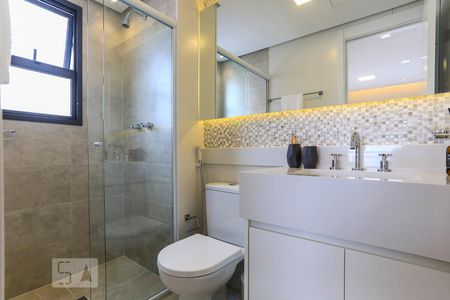 Banheiro de apartamento para alugar com 1 quarto, 40m² em Sumarezinho, São Paulo