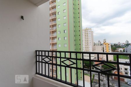 Varanda de apartamento à venda com 2 quartos, 55m² em Vila Valparaíso, Santo André