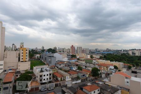 Varanda - vista de apartamento à venda com 2 quartos, 55m² em Vila Valparaíso, Santo André