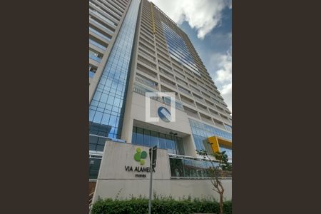 Studio para alugar com 31m², 1 quarto e 1 vagaFachada e portaria