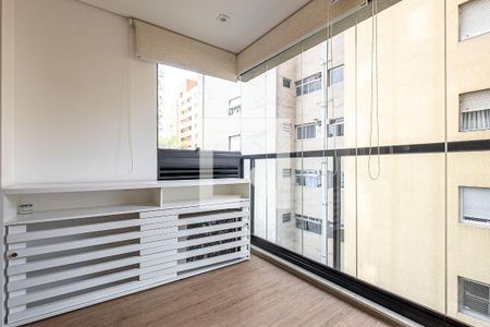 Sala/Cozinha de apartamento à venda com 1 quarto, 40m² em Jardim Paulista, São Paulo