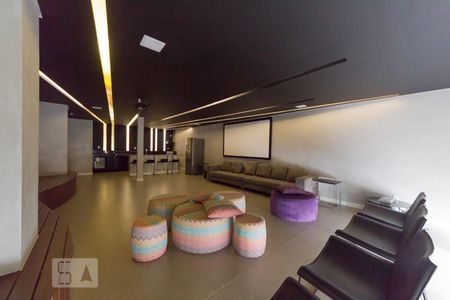 Apartamento à venda com 40m², 1 quarto e 1 vagaSala cinema