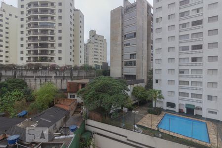 Vista Sala de apartamento à venda com 2 quartos, 74m² em Vila Mariana, São Paulo