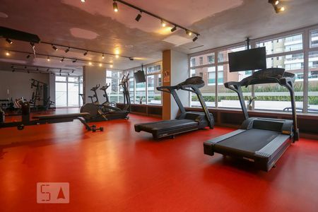 Studio para alugar com 36m², 1 quarto e 1 vaga Studio para alugar com 36m², 1 quarto e 1 vagaAcademia