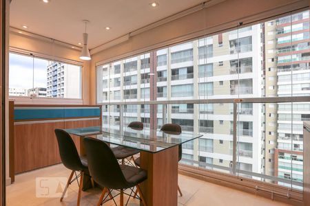 Studio para alugar com 36m², 1 quarto e 1 vaga Studio para alugar com 36m², 1 quarto e 1 vagaVaranda Gourmet