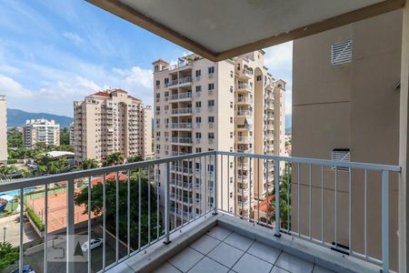 Varanda de apartamento à venda com 2 quartos, 63m² em Recreio dos Bandeirantes, Rio de Janeiro