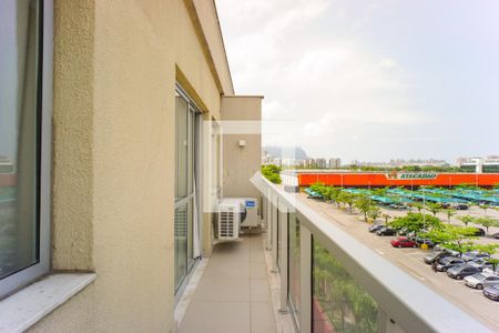 Varanda da Sala de apartamento para alugar com 2 quartos, 80m² em Barra da Tijuca, Rio de Janeiro