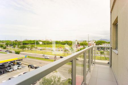 Varanda da Sala de apartamento para alugar com 2 quartos, 80m² em Barra da Tijuca, Rio de Janeiro