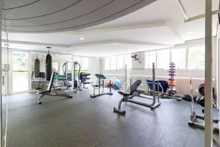 Studio para alugar com 37m², 1 quarto e 1 vaga Studio para alugar com 37m², 1 quarto e 1 vagaÁrea comum - Academia