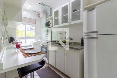 Studio para alugar com 37m², 1 quarto e 1 vaga Studio para alugar com 37m², 1 quarto e 1 vagaCozinha/Área de Serviço