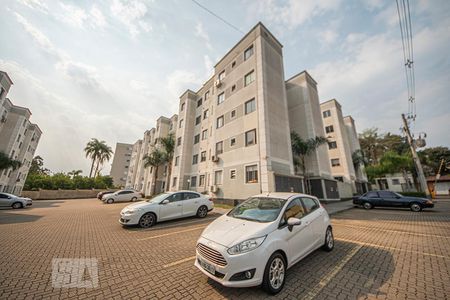 Apartamento à venda com 44m², 2 quartos e 1 vagaFachada do bloco
