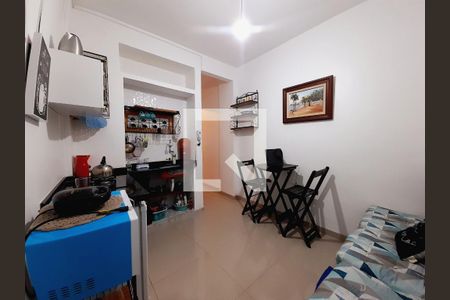 Sala/Cozinha de kitnet/studio à venda com 1 quarto, 33m² em Centro, Rio de Janeiro