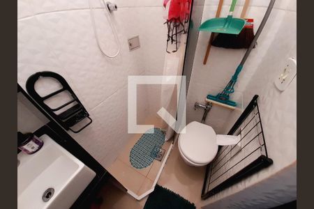 Banheiro de kitnet/studio à venda com 1 quarto, 33m² em Centro, Rio de Janeiro