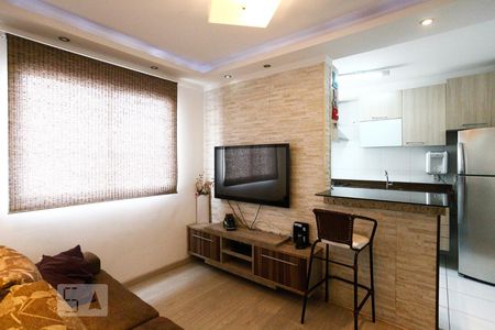 Sala de apartamento para alugar com 2 quartos, 43m² em Jardim Rossi, Guarulhos