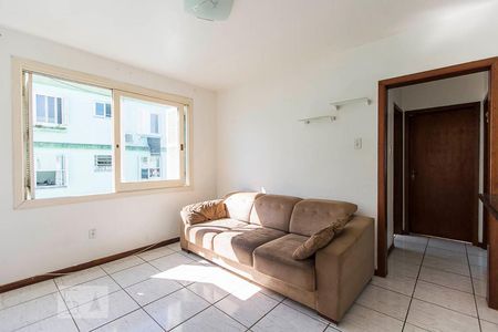 Sala de apartamento à venda com 2 quartos, 56m² em Cristal, Porto Alegre