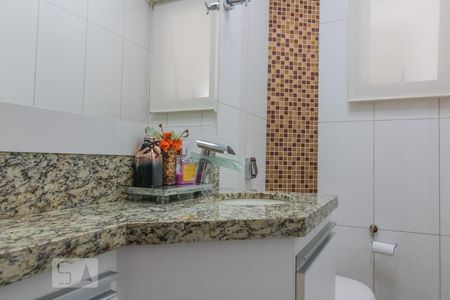 Lavabo de apartamento à venda com 4 quartos, 180m² em Parque das Nações, Santo André
