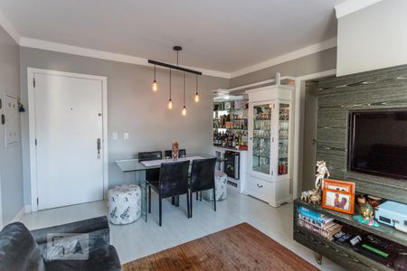 Sala de apartamento à venda com 1 quarto, 50m² em Cristal, Porto Alegre