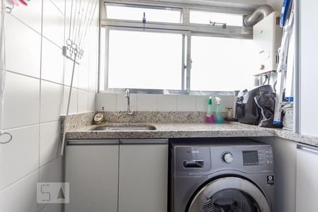 Área de serviço de apartamento à venda com 1 quarto, 50m² em Cristal, Porto Alegre