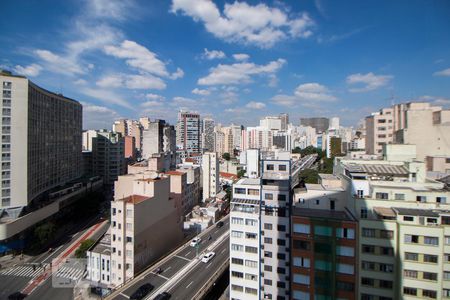Vista da Sala de apartamento à venda com 1 quarto, 50m² em Vila Buarque, São Paulo