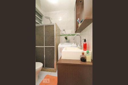 Banheiro. de apartamento para alugar com 1 quarto, 36m² em Copacabana, Rio de Janeiro