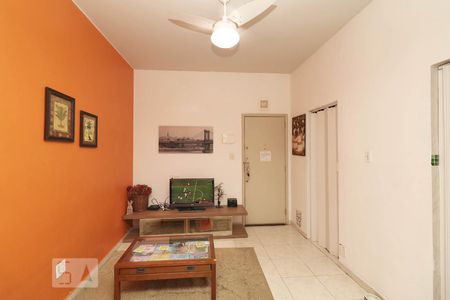 Sala. de apartamento para alugar com 1 quarto, 36m² em Copacabana, Rio de Janeiro